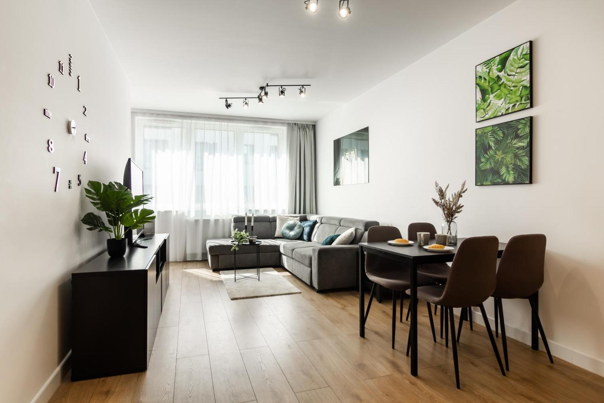 Apartament Near Sky Tower Free Parking For 2 Cars Wrocław Eksteriør bilde